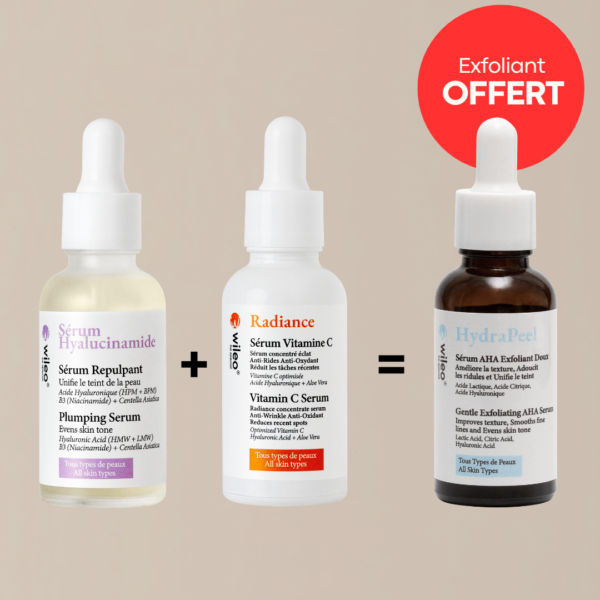 Trio Éclat, Anti-oxydant et exfoliant